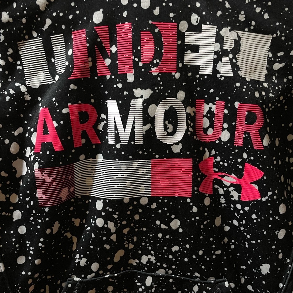 Under Armour Girls Cold Gear Hoodie YLG - Picture 7 of 9